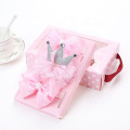 Bow headband crown hair band for kids elastic baby girl hair band